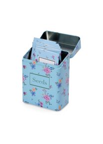 Tchibo - Vetőmag t&aacute;rol&oacute; doboz - k&eacute;k