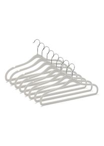 Tchibo - 8 extraschmale Kleiderb&uuml;gel - grau