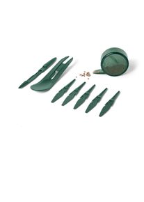 Tchibo - 8-teiliges Aussaathilfe-Set - gr&uuml;n