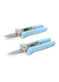 Tchibo - 2 Mini-Pflegescheren - silber