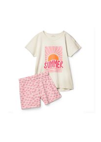 Tchibo - Kurzer Kinder-Pyjama - M&auml;dchen - Gr. 146/152 - hellrosa