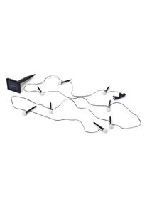 Tchibo - Solar-Bodenlichterkette - schwarz