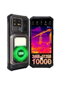 AGM G3 PRO 5G Rugged Phone 512GB ROM +24(12+12)GB RAM Thermal Imaging Camera Smartphone Android15 Fast Charge Wireless Charging