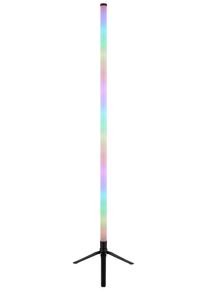 LED-Stehleuchte Farbi Opal/Schwarz max. 7 Watt