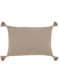 Zierkissen Frieda in Beige ca. 40x60cm