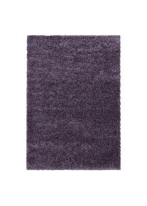 Ayyildiz Hochflorteppich Sydney Violett ca. 60x110cm