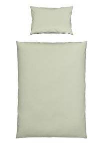 Kinderbettw&auml;sche Toni in Hellgr&uuml;n ca. 160x210cm