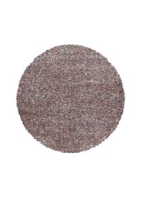 Ayyildiz Hochflorteppich Enjoy Rosa &Oslash; ca. 80cm