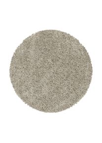 Ayyildiz Hochflorteppich Sydney Naturfarben &Oslash; ca. 80cm