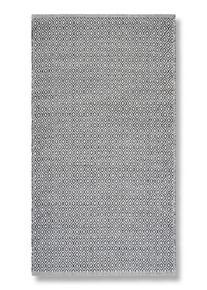 Handwebteppich Carola 2 in Grau ca. 80x150cm