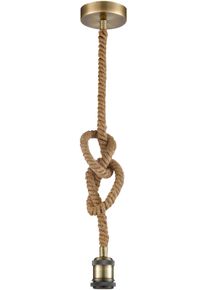 Schnurpendel Christian in Braun