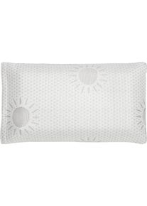 Nackenkissen Felix in Wei&szlig; ca. 23x42cm