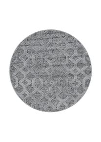 Ayyildiz Webteppich Pisa Grau &Oslash; ca. 80cm