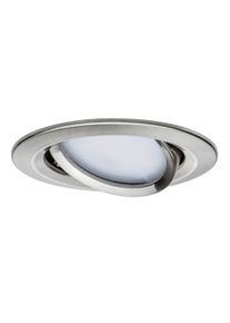 Paulmann LED-Deckenleuchte Nova in Alufarben max. 6,5 Watt Deckenlampe