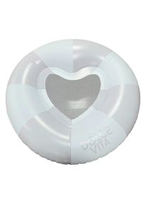 Schwimmring Heart Wei&szlig;/Flieder &Oslash; ca. 130cm