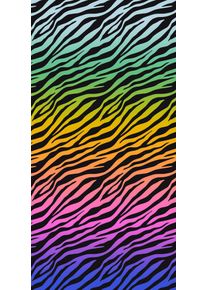 Strandtuch Egeria "Zebra", schwarz, B:75cm L:150cm, Velours, Baumwolle, Handt&uuml;cher, Strandtuch, 75x150 cm, Velours, Topseller