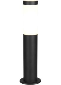 Trio LEUCHTEN Au&szlig;en-Stehlampe "TrioTO, Pollerleuchte H&ouml;he 45cm, Wegeleuchte Garten Terrasse Outdoor", schwarz matt, 1, &Oslash; 11,8cm H: 45cm, 1 Stk., Leuchten, IP44, exkl 1x E27 max 25W, Edelstahl Garten Stehleuchte schwarz matt, Au&szlig;en-Stehlampe