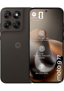 Motorola Smartphone "moto g77 256GB", Energieeffizienz: A, pantone schwarz olive, 256 GB, Mobiltelefone, Smartphone