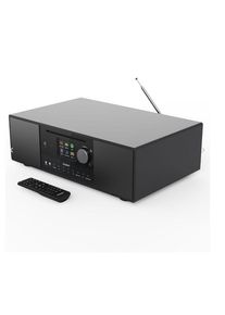 Majority Quadriga - Internet Radio Music System - DAB+/FM - Stereo - schwarz