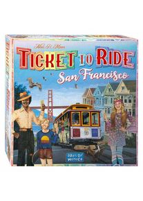 DAYS OF WONDER Ticket to Ride - San Francisco Board Game