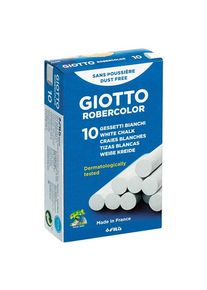 GiOTTO Robercolor Chalks White Box 10-pack