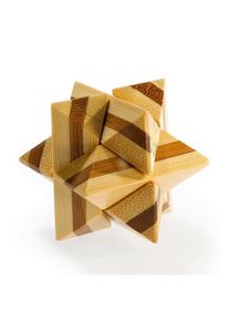 Eureka 3D Bamboo Brain Puzzle Superstar 3D Puzzle