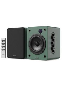 Majority D50X Bluetooth Bookshelf Speakers - Green