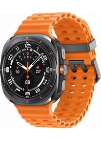 Samsung Galaxy Watch Ultra (2024) | Titanium Gray | Marine Band | oranžov&aacute;