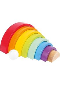 Small Foot Holz Regenbogen Bausteine | mehrfarbig