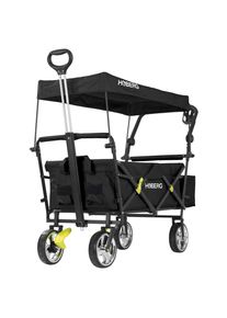 M&Ouml;BELIX M&ouml;belix , Schwarz , Metall, Kunststoff, Textil , 52.5x100x137 cm , Freizeit, Camping, Bollerwagen