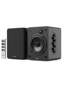 Majority D50X Bluetooth Bookshelf Speakers - Black