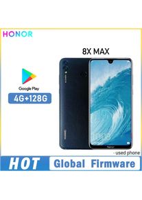 Global Firmware HONOR 8X MAX Smartphone EMUI 8.2.0 7.12 inches 5000mAh battery CPU Snapdragon 660 Dual SIM used phone