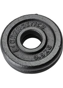 Energetics Hantelscheiben - Gr&ouml;&szlig;e 5 - schwarz