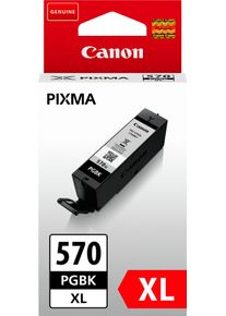 Canon Tintenpatrone "PGI-570 XL PGBK", schwarz (pigment, schwarz xl), Tintenpatronen, original Druckerpatrone 570 XL, Tintenpatrone