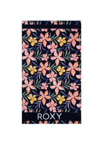 Bademantel Roxy "Pretty Towel In Full Moon", Damen, blau, Obermaterial: 100% Walkfrottier;, Hausm&auml;ntel Bademantel