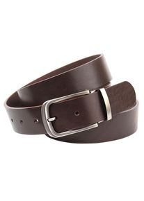 Lederg&uuml;rtel Anthoni Crown, Damen, Gr. 90, braun (dunkelbraun), Leder, unifarben, G&uuml;rtel Lederg&uuml;rtel, Pflanzlich gegerbter Vollrindlederg&uuml;rtel