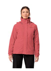Fahrradjacke Vaude "WOMEN'S ESCAPE BIKE WARM JACKET", Damen, Gr. 36, rot (brick), Web, Obermaterial: 100% Polyester, unifarben, hoch geschlossener Ausschnitt, eingesetzt eingefasste Kante mit Klettverschluss, Jacken Fahrradjacke, f&uuml;r Radsport und Outdoor-Aktivit&auml;ten, mit Rei&szlig;verschlusstaschen