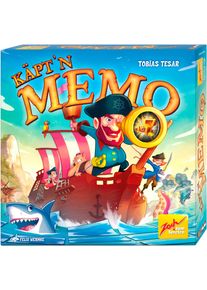 Spiel Zoch "K&auml;pt'n Memo", bunt, Spiele, Kinder, Spiel, Made in Germany