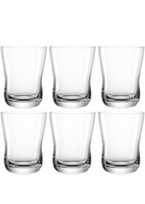 Gl&auml;ser-Set Leonardo "Trinkglas-Set VITA, 360 ml, 6er-Set", transparent, H:10,8cm &Oslash;:8,4cm, Glas, Trinkgef&auml;&szlig;e, Gl&auml;ser-Set, sp&uuml;lmaschinengeeignet