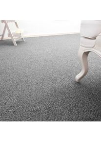 Teppichboden ANDIAMO "Carlos, Feinschlinge, Gesamth&ouml;he 6,5 mm, Made in Netherlands", grau, B:400cm L:200cm, Polypropylen, Teppiche, Teppichboden, melierte Optik, Breite 200, 400 cm oder 500 cm, strapazierf&auml;hig