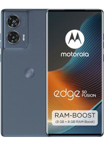 Motorola Smartphone "moto edge50 Fusion 256 GB", Energieeffizienz: A, blau (forest blau), 256 GB, Mobiltelefone, Smartphone