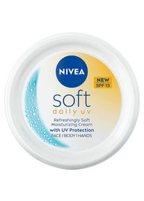 Nivea Soft Erfrischende Feuchtigkeitscreme mit Sonnenschutz 100ml
