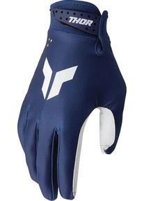 Thor Launchmode, gants , couleur: Bleu Fonc&eacute;/Blanc , taille: XS