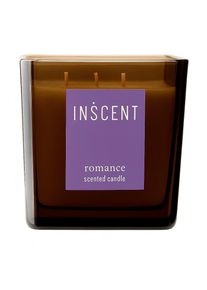 Duftkerze Romance Violett/Hellgr&uuml;n