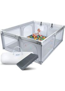 Sternfeld Laufstall Baby | gris