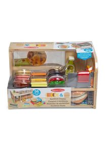 Melissa & Doug Melissa & Doug Wooden Playset Slice and Stack Sandwich Counter