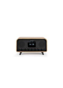 Thomson RT850DABBT Bluetooth Speaker + Alarm Clock - DAB/DAB+/DMB-R/FM - Stereo - Holz