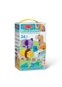 Melissa & Doug Melissa & Doug Blockables Building Set Safari Animals