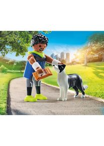 Playmobil Jogger mit Border Collie