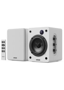 Majority D50X Bluetooth Bookshelf Speakers - White